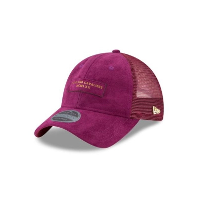 Cleveland Cavaliers Gorra | New Era NBA Trucker 9twenty Adjustable Cap Mexico - Rojos